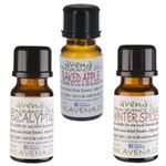 The Winter Warmers Gift Set of Three Full Strength Fragrance Oils